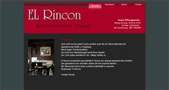 Desktop Screenshot of el-rincon-augsburg.de